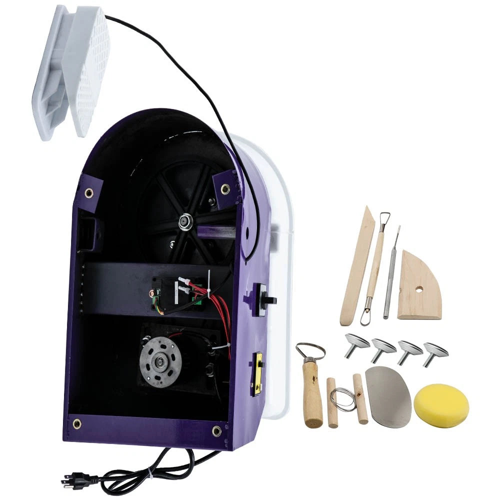 Electric Pottery Wheel 350W for Ceramic Art Craft (110V)