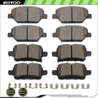 Brake Pads Kit for Chevrolet Equinox GMC Terrain (2018–2021)