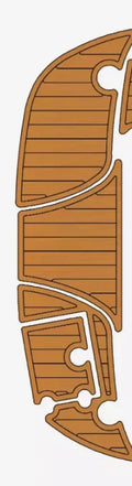 EVA Foam Faux Teak Deck Floor Mat for Crownline 250 CR (2005)