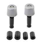 Handlebar Grips for Universal Motorcycle (1in/25.4mm) - Grey