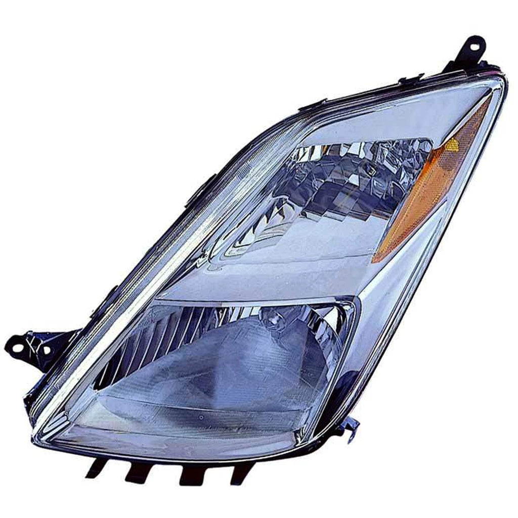 Replacement Driver Side Halogen Head Light Lens/Housing for 2004-06 Toyota Prius
