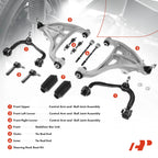 Set of 12 Front Control Arm Sway Bar Link Tie Rod Ends for Ford F-150 (2005–2006)