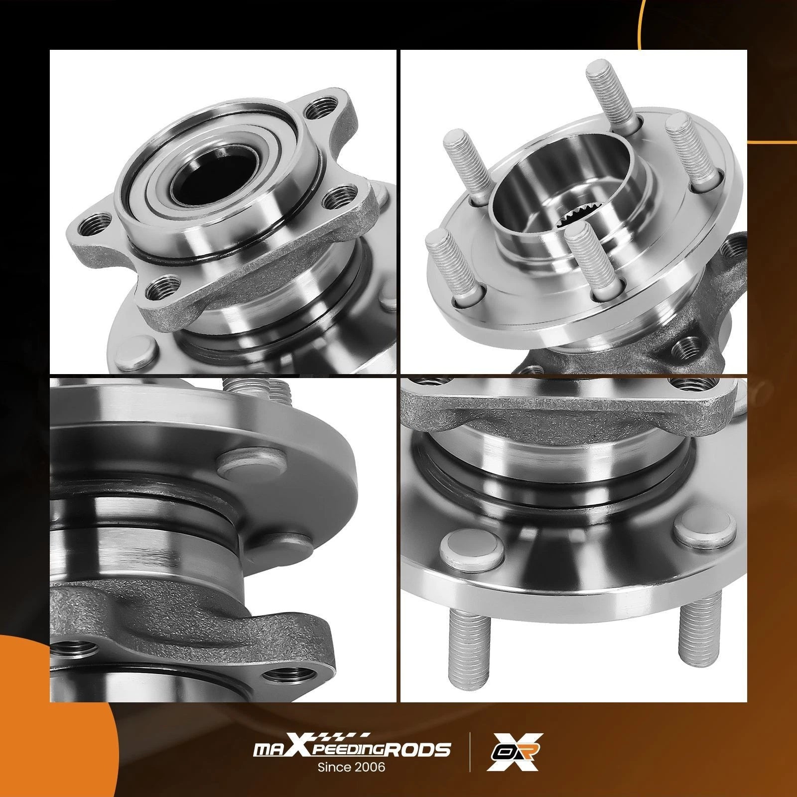 1x Rear Wheel Bearing & Hub Assembly for Mazda CX-9 (2007–2015) AWD WE61649