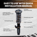 24-Way Adjustable Coilovers for BMW E46 3 Series (1998-2005)