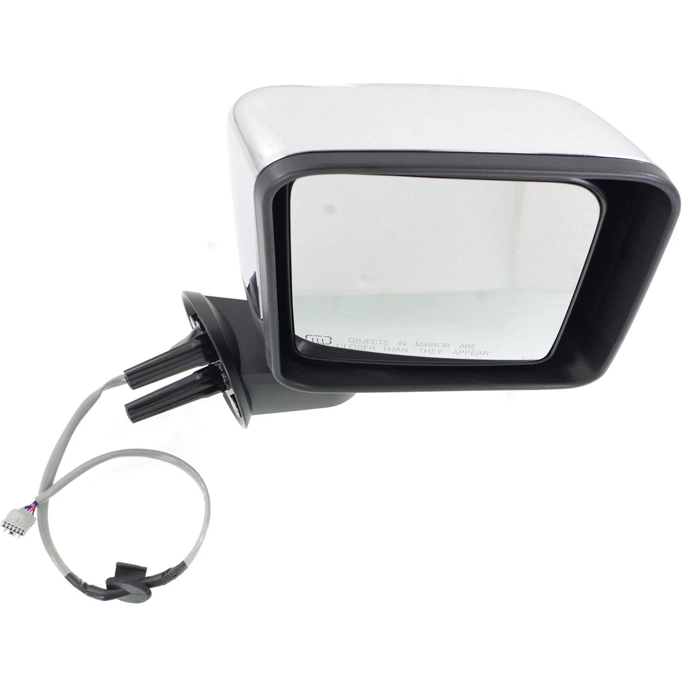 Power Heated Mirrors for Jeep Wrangler (2014) Driver & Passenger Side Chrome