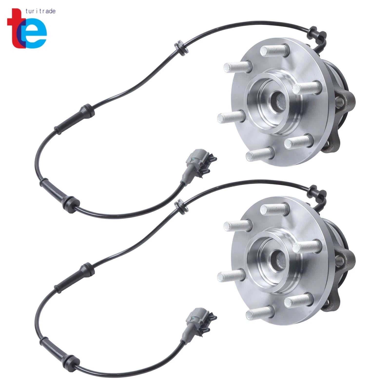 2WD Pair Front Wheel Hub Bearings for Nissan Pathfinder Frontier Xterra (2005–2012)