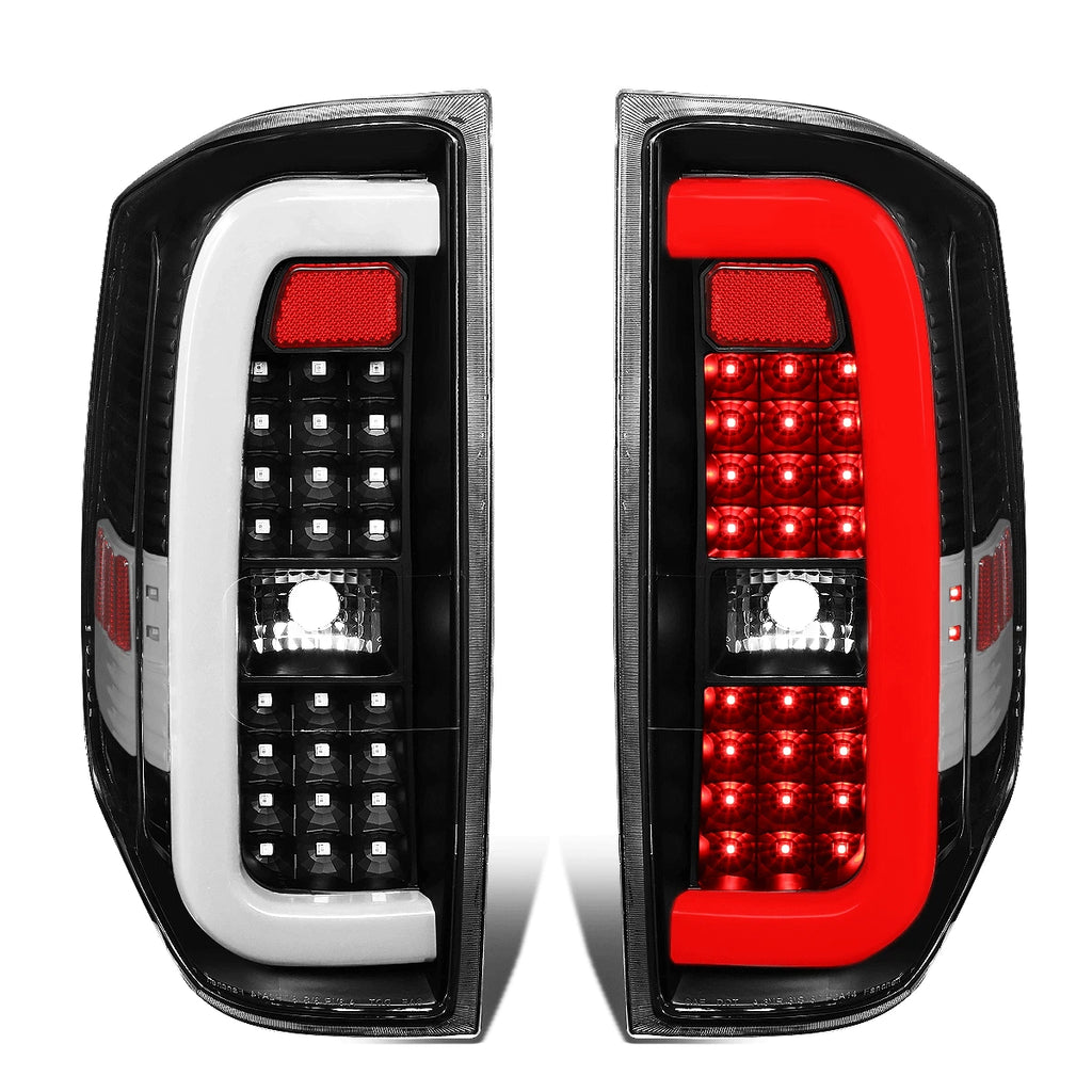 3D LED Tube Bar Tail Brake Light Reverse Lamps for Toyota Tundra (2014–2021)