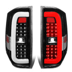 3D LED Tube Bar Tail Brake Light Reverse Lamps for Toyota Tundra (2014–2021)