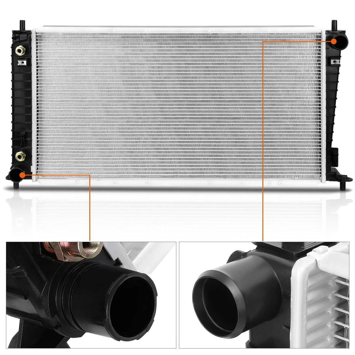 Aluminum Cooling Radiator for Ford F150/Super Duty (1999–2004) DPI-2257