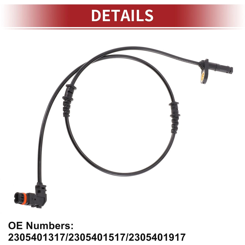 ABS Wheel Speed Sensor No. 2305401917 for Mercedes-Benz SL63 (2009–2012)