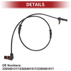 ABS Wheel Speed Sensor No. 2305401917 for Mercedes-Benz SL63 (2009–2012)