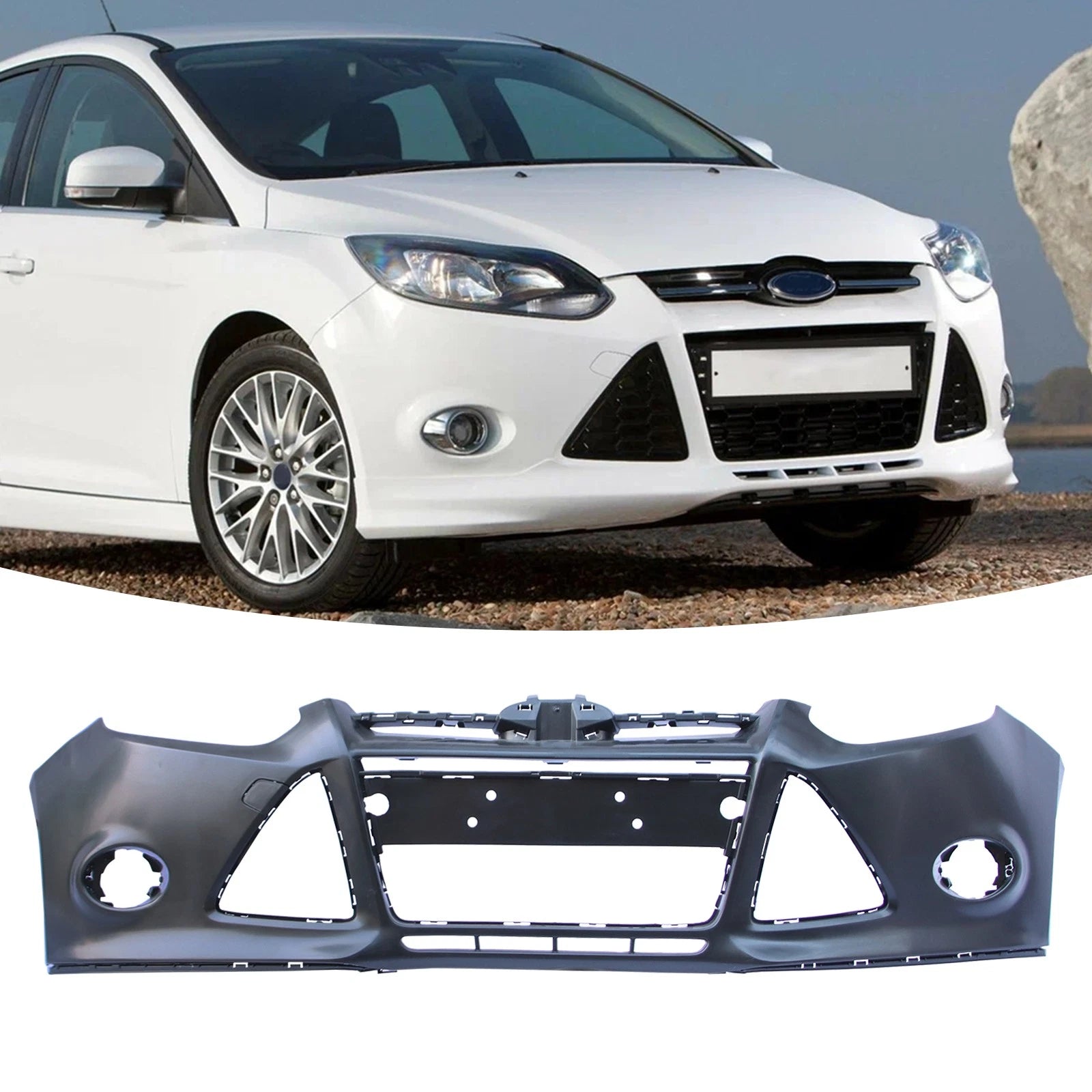 Front Bumper Cover for Ford Focus (2012–2014)