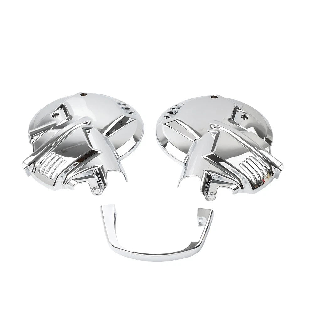 Chrome Front Brake Rotor Disc Covers for Honda Goldwing GL1500SE GL1500I (1988–2000)