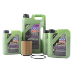 Oil Change Kit 5W-40 for Audi A8 Quattro (2000–2002) - 8L Liqui Moly Molygen, Wix