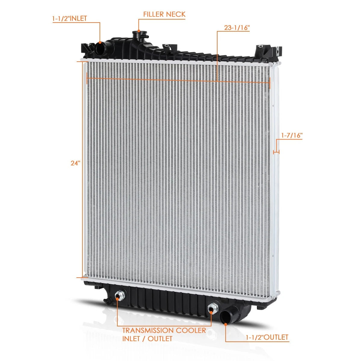 Full Aluminum Radiator for Ford Explorer Sport Trac (2007–2010) DPI-2952