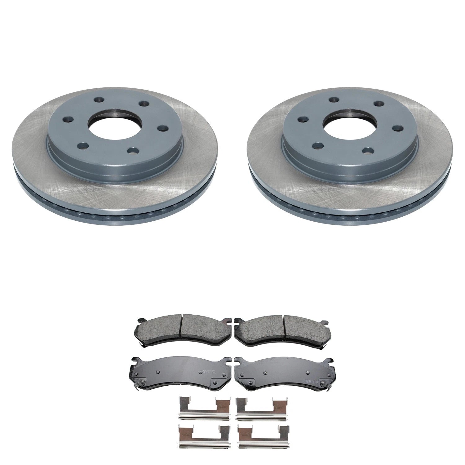Front Rotors & Akebono ProACT Ceramic Brake Pads Kit for Avalanche 1500