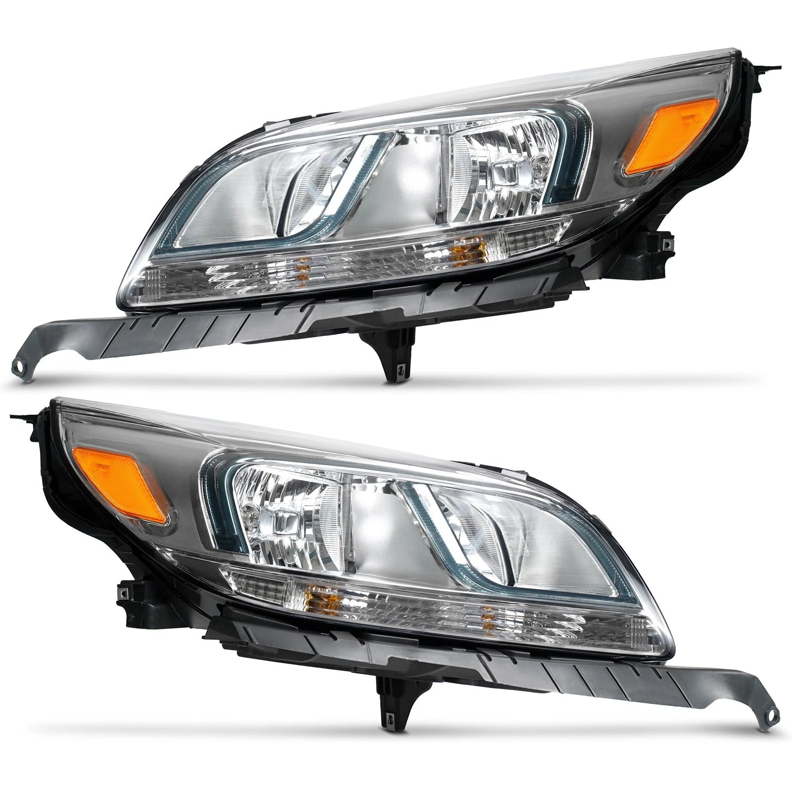 Halogen Headlight Set for Chevy Malibu (2013–2016) Left + Right Pair