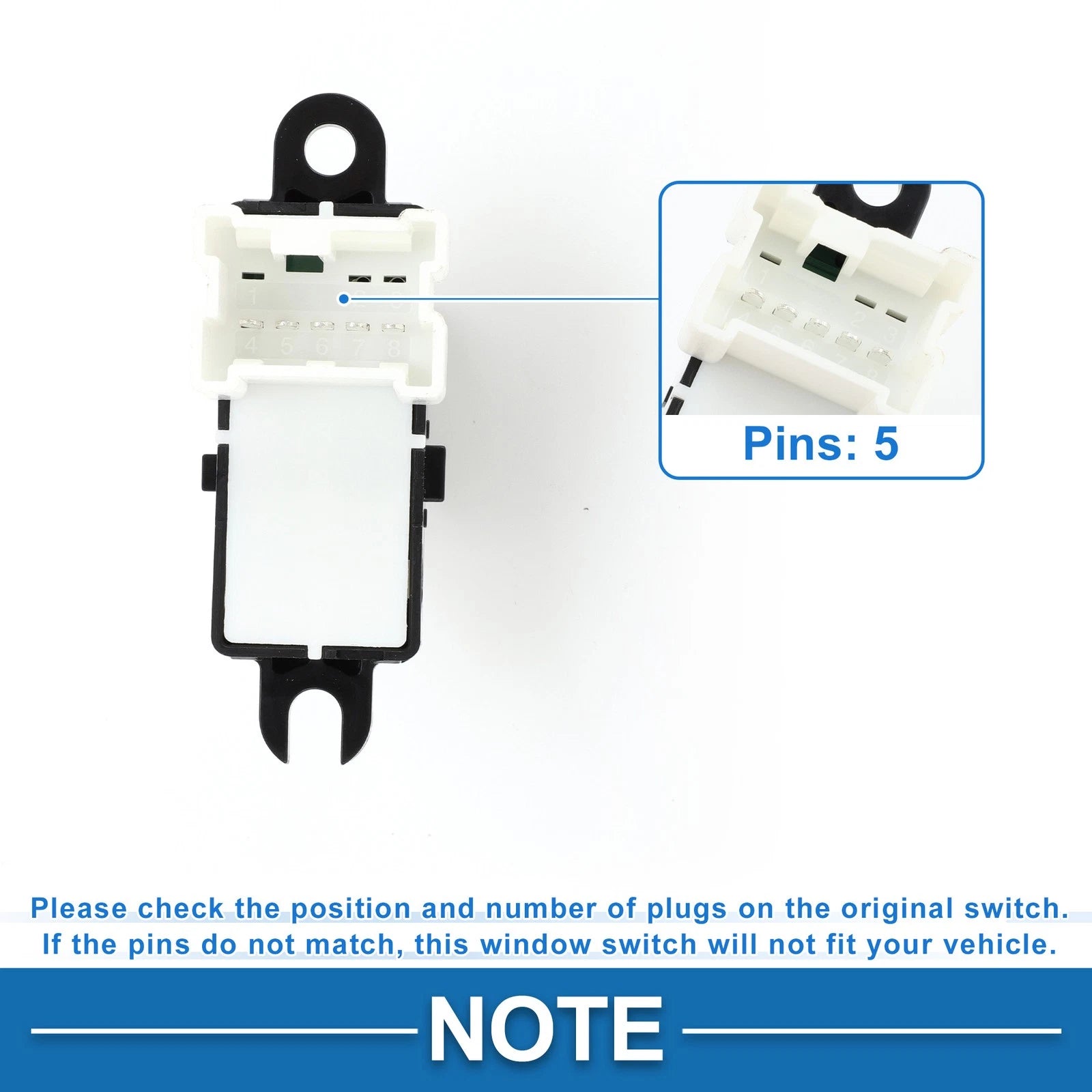 Rear Power Window Switch for Subaru Forester Impreza Legacy (No. 83071FG110)