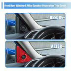 Front Door Window A Pillar Speaker Trim Cover for Honda Civic (2016–2021)