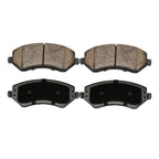 4X Front Ceramic Brake Pads for Dodge Grand Caravan (2001–2005)