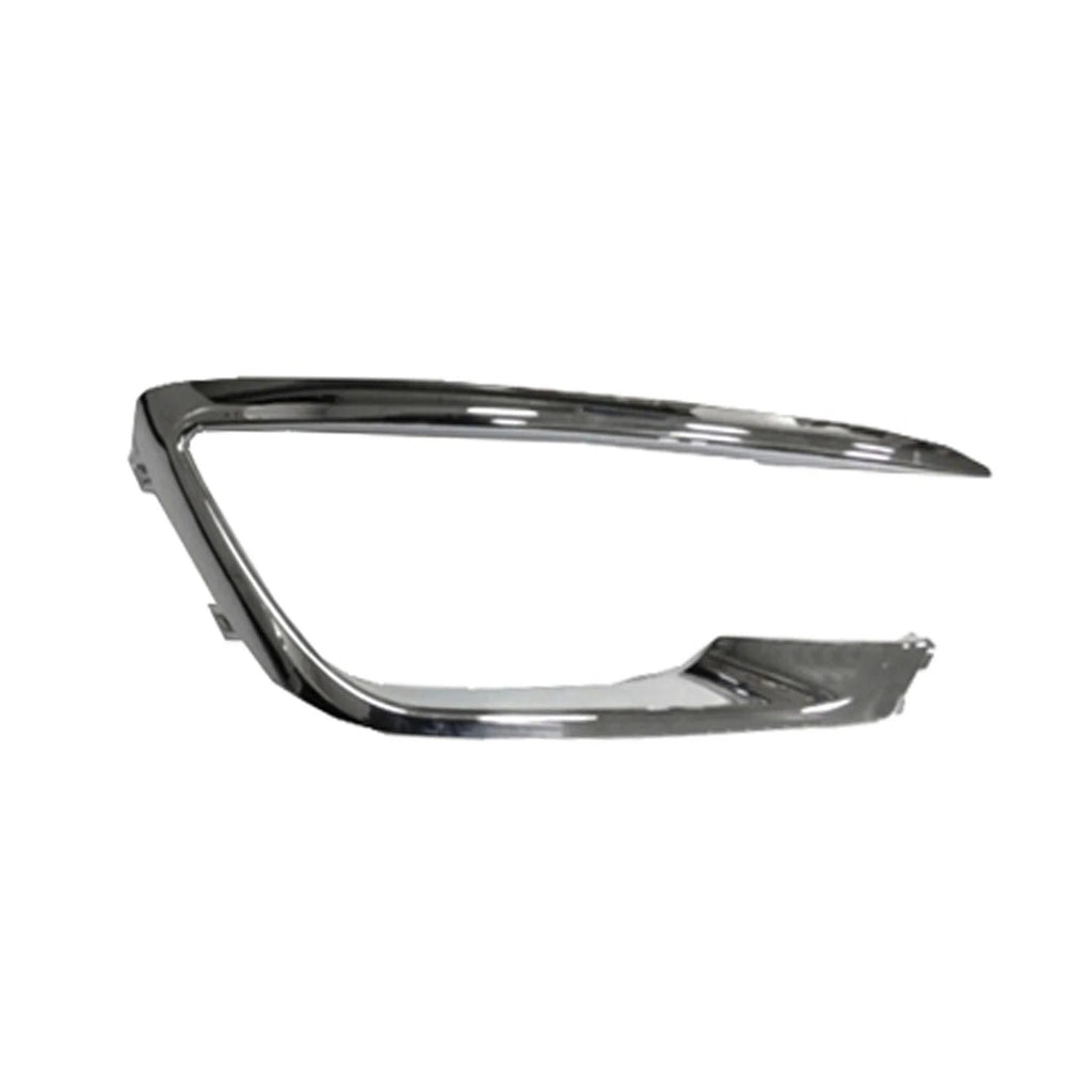 Outer Fog Light Trim Replacement Chrome ABS Plastic Front Passenger Side for Ford (2010–2016)