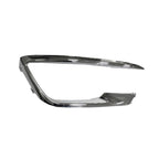 Outer Fog Light Trim Replacement Chrome ABS Plastic Front Passenger Side for Ford (2010–2016)