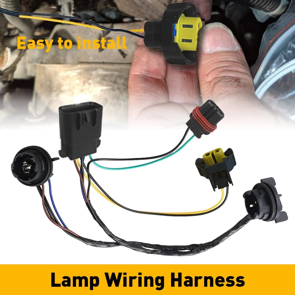Headlight Harness Wire Plug for Chevy Silverado 1500 2500HD 3500 HD (2007–2014)