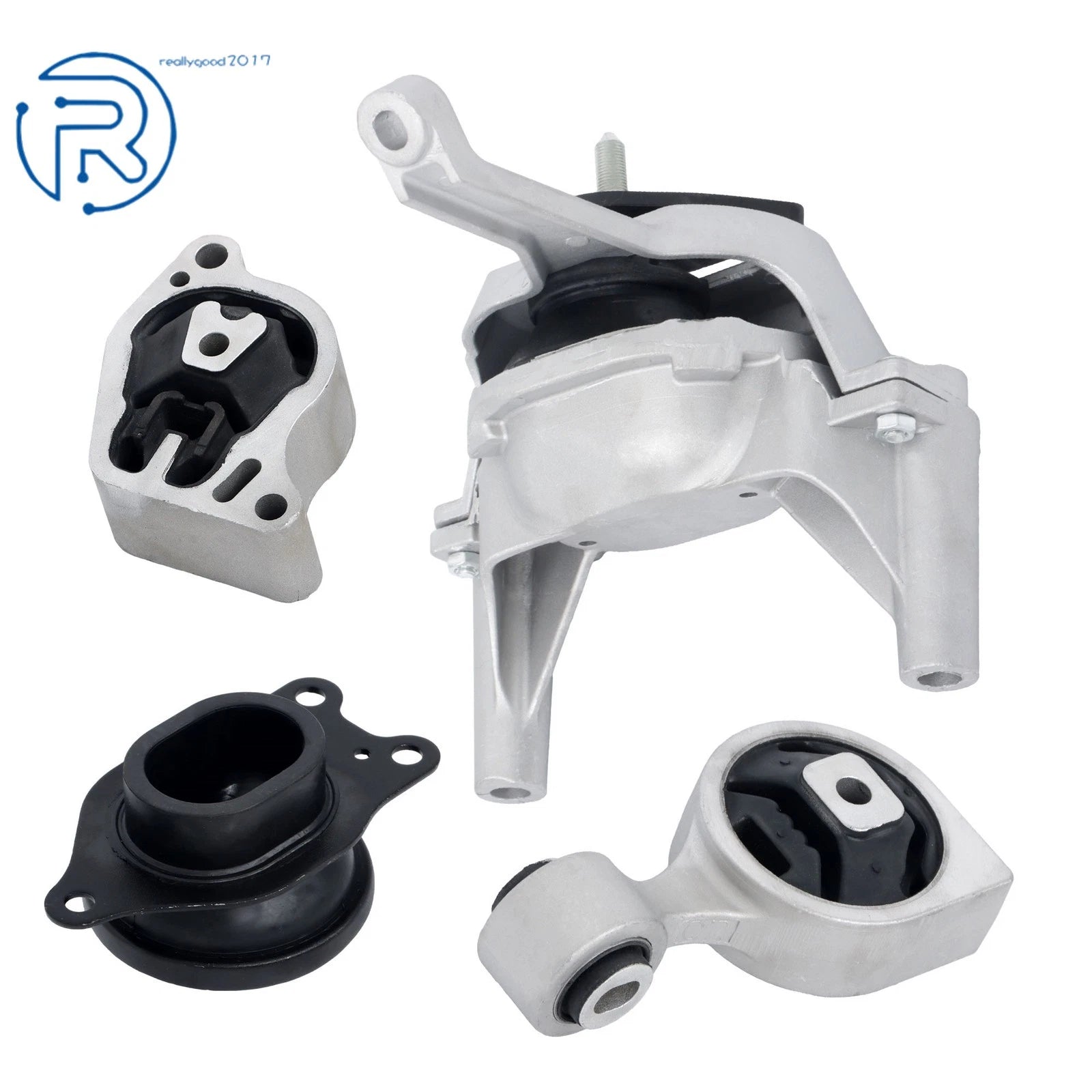 Set of 4 Engine & Transmission Mounts for Nissan Altima 2.5L (2007–2018)