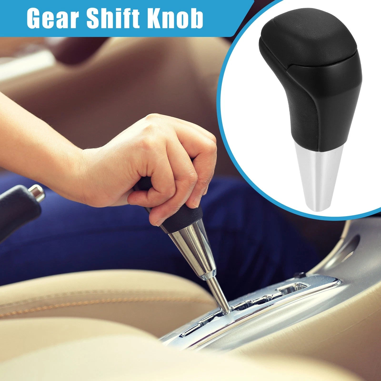 Automatic Gear Shift Knob for Toyota 4Runner (2003–2021) Black Wood Pattern 718844785488