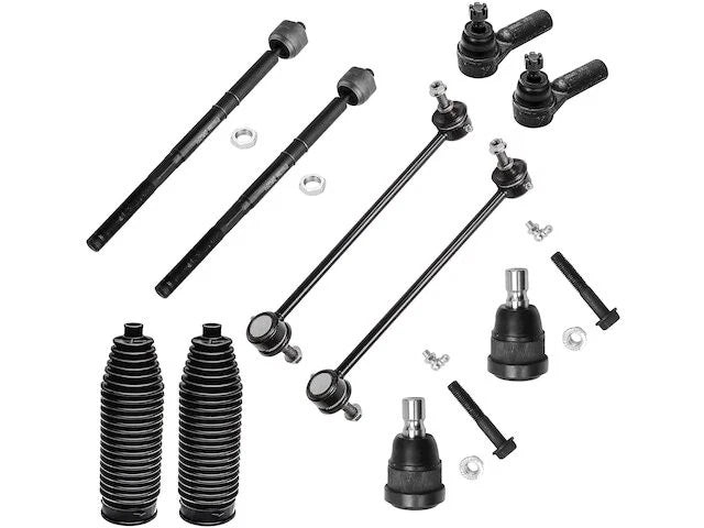 Front Ball Joint Sway Bar Link Tie Rod End Kit for Mazda Tribute (2001–2007)