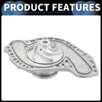 Water Pump with Idler Pulley Kit for Chrysler PT Cruiser (2003-2010)