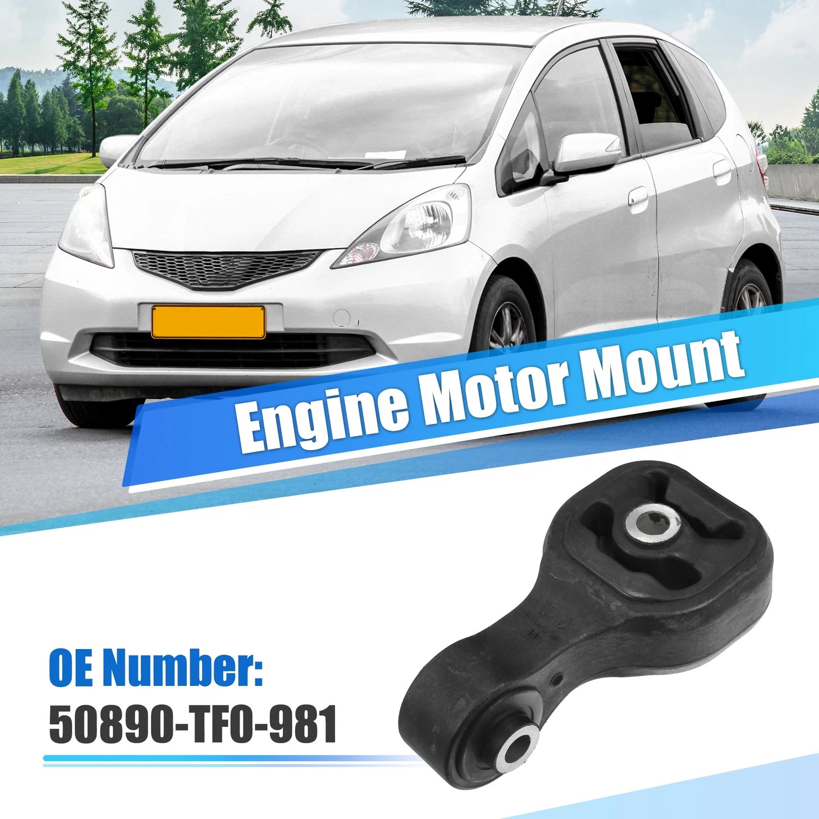 Engine Motor Mount 50890-TF0-981 for Honda Fit (2009–2013)