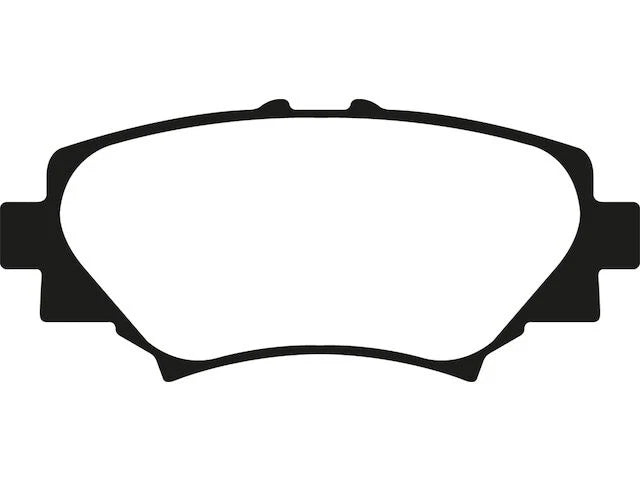 Rear Brake Pad Set for Mazda 3 Sport (2014–2015) BX484GX