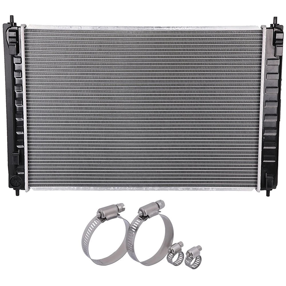 Radiator with Oil Hose Clamps Kit for Nissan Murano, Quest (2008–2017)
