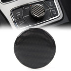 Central Console Knob Button Cover Trim for Jeep Grand Cherokee (2011–2022) Black