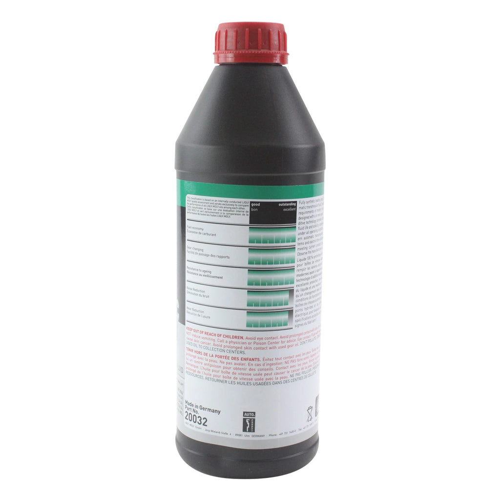 Set of 8 Liqui Moly Top Tec ATF 1800 Automatic Transmission Fluid (8L)