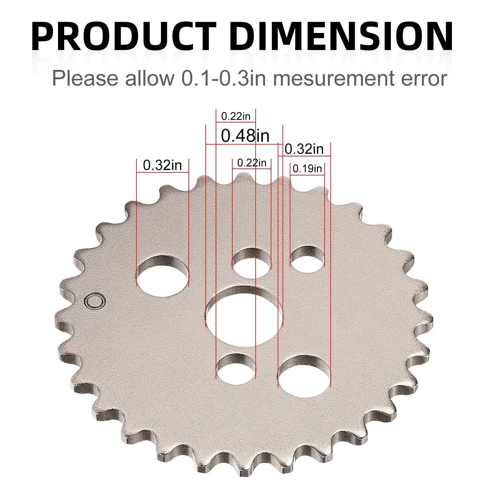 Cam Shaft Sprocket 28T for Honda CRF80F (2004–2013)
