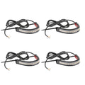 Set of 4 LED Strip Lights for Universal Motorcycle (12V)