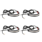 Set of 4 LED Strip Lights for Universal Motorcycle (12V)