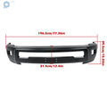 Front Bumper Face Bar with Fog Light Holes for RAM 2500 3500 (2010–2018)