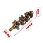 Crankshaft for Yanmar Engine 4TNV94L, 4TNE98, 4TNV98