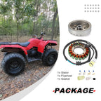 2 x Stator & Flywheel for Yamaha Grizzly 350 YFM350 (2007–2014)