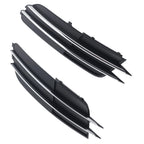 2X Front Bumper Fog Lamp Grille Cover for Audi A6 (2012–2015)