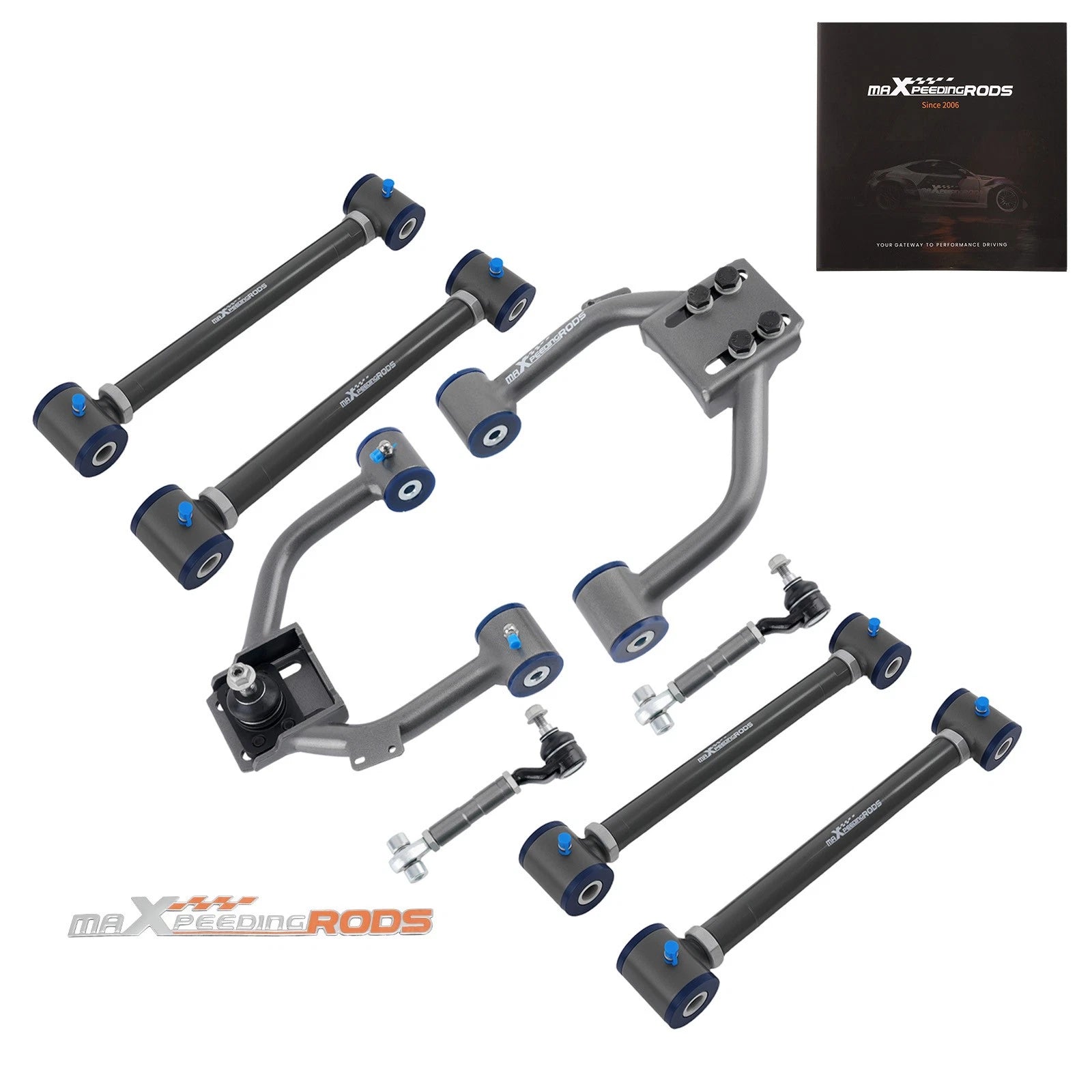 8x Adjustable Camber Arms for Honda Accord (2003–2007) & Acura TSX (2004–2008)