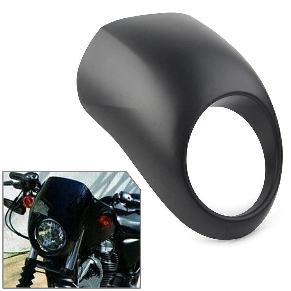 Front Headlight Cowl Fairing Light Cover for Harley Sportster Dyna (883-1200)