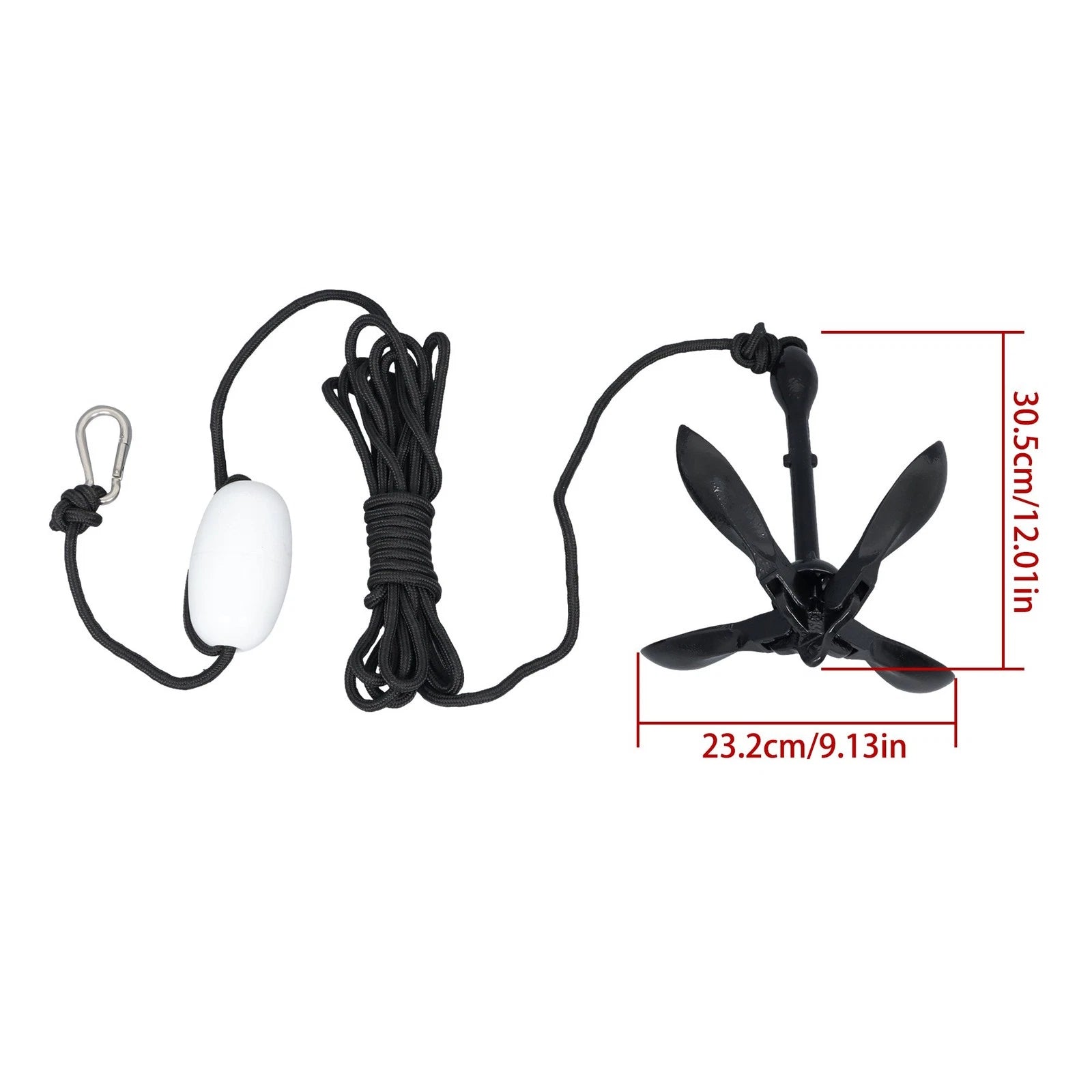 Folding Kayak Anchor for Grapnel Boat (1.5KG)
