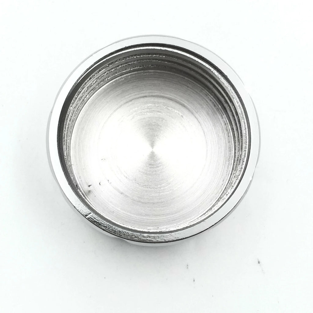 Chrome Fluid Reservoir Cap Cover for Yamaha (35mm Inner Diameter)