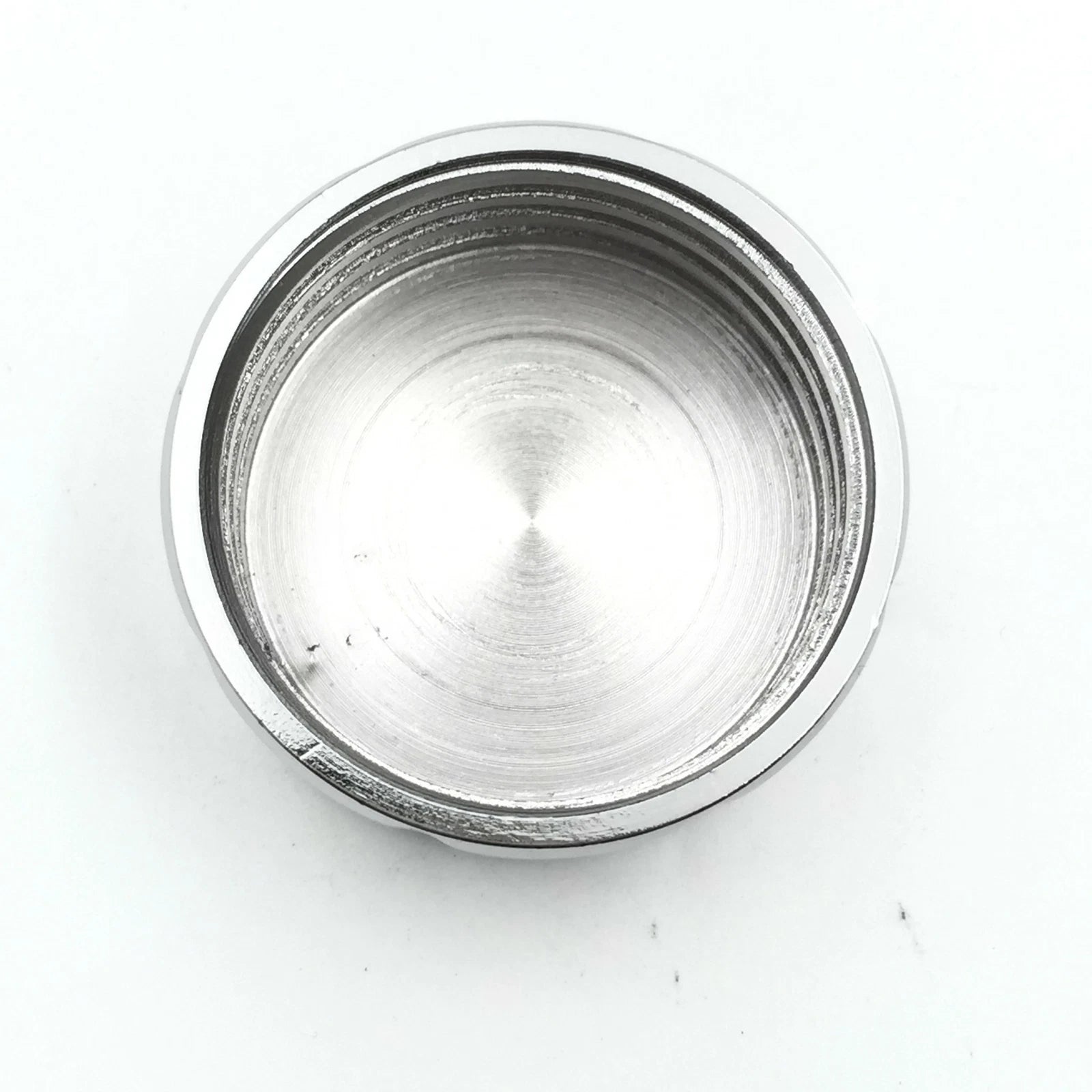 Chrome Fluid Reservoir Cap Cover for Yamaha (35mm Inner Diameter)