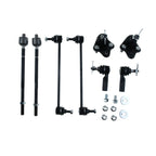 Set of 8 Front Sway Bar Tie Rod Ball Joints for Toyota RAV4 (2001–2003)