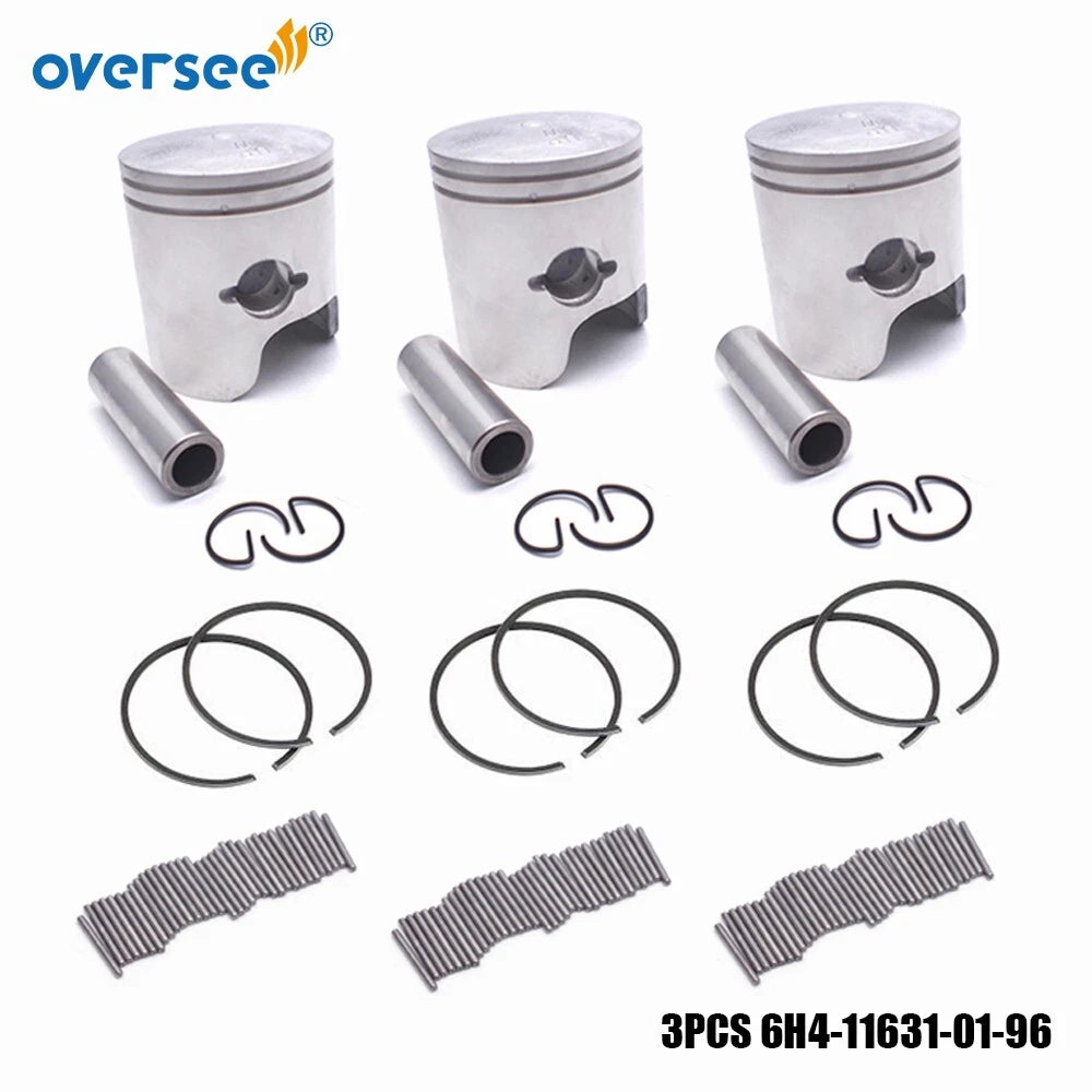 Crankshaft & Power Head Rebuild Kit STD for Yamaha 2T 40-50HP (6H4/63D)